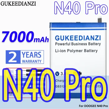 GUKEEDIANZI חדש BAT2119136380 N40Pro סוללה 7000mAh עבור DOOGEE N40 Pro טלפון נייד Bateria עם כלים