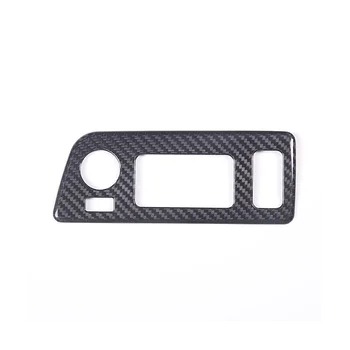עבור שברולט קורבט C7 2014-2019 יבש סיבי פחמן מכוניות לעבור עם גג נפתח כפתור מסגרת מדבקה אביזרים