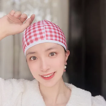 נשים בנות מסוגנן יפנית חמוד בסגנון רטרו שחייה כובע כובעים ואביזרים עמיד למים נוח Fishtail