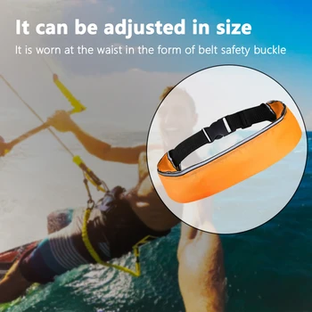 מתנפחים מצופים קלים 100N נסחף בטיחות החיים החגורה ניידת ללבוש עמידים בטוחים עמיד למים לשחייה דיג בים