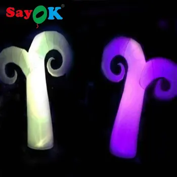 Sayok 2.5 mH מתנפחים דשא צמח דגם מתנפח תאורה עומד קישוט אירועים מסיבת החתונה להראות קישוט