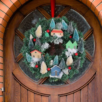 מקסים זוהר עץ חג המולד, להפוך את הבית שלך לתוך Garreath יצירתי של בית קטן קסם